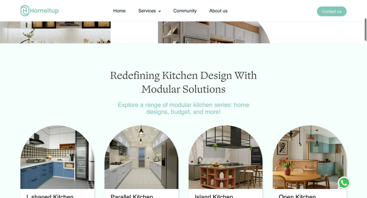 Homeitup screen 1
